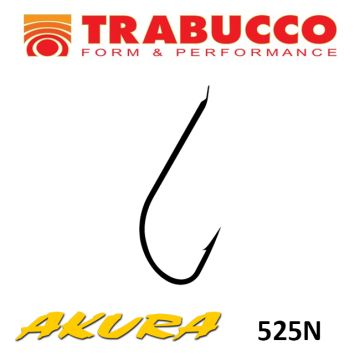 Carlige Trabucco Akura 525N, 15 buc/plic