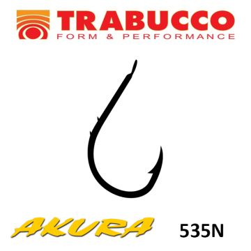 Carlige Trabucco Akura 535N, 15 buc/plic