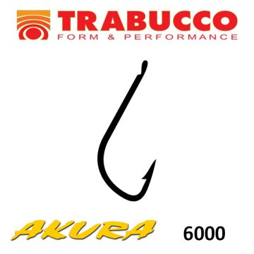 Carlige Trabucco Akura 6000, 15 buc/plic