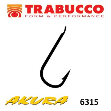 Carlige Trabucco Akura 6315, 15 buc/plic
