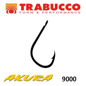 Carlige Trabucco Akura 9000, 15 buc/plic