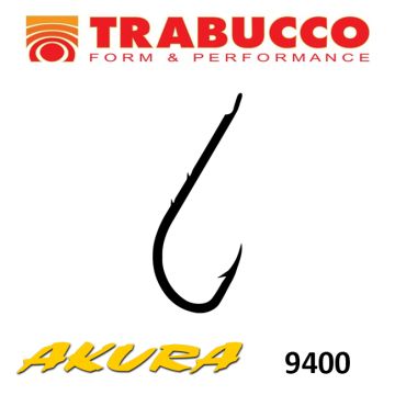 Carlige Trabucco Akura 9400, 15 buc/plic