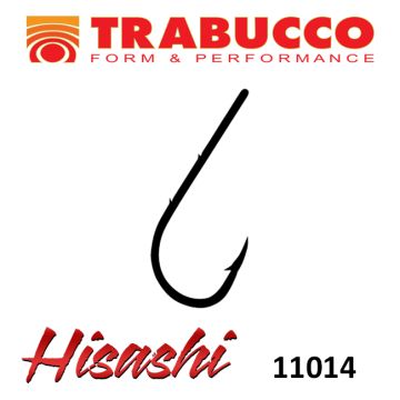 Carlige Trabucco Hisashi 11014 Baitholder, 15buc/plic