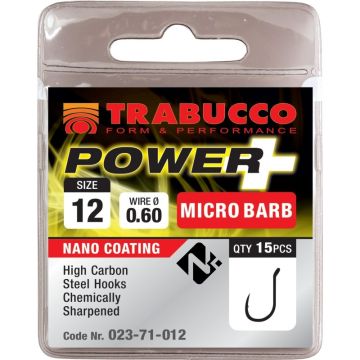 Carlige Trabucco Power Plus, 15bucplic