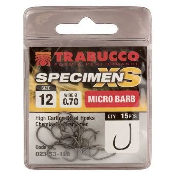 Carlige Trabucco Specimen XS, 15 buc/plic