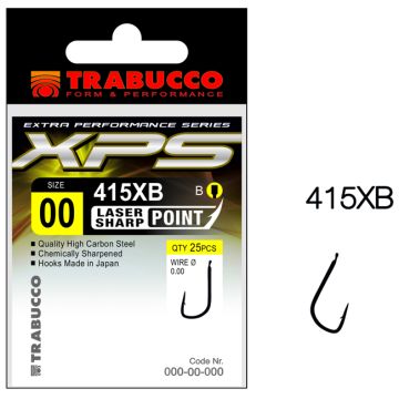 Carlige Trabucco XPS 415XB, 25 buc/plic