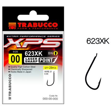 Carlige Trabucco XPS 623XK, 25 buc/plic