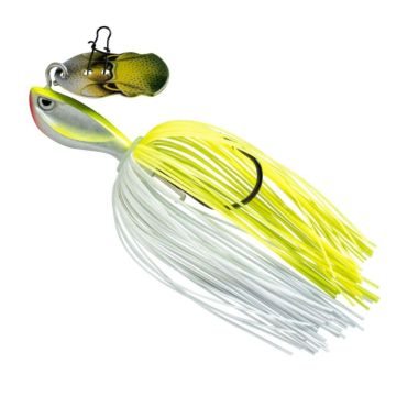 Chatterbait Rapala Rap-V Perch RVABJ15, Culoare SFC (Silver Fluorescent Chartreuse), 8cm, 15g
