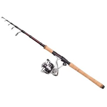 Combo Spinning DAM Impressa Tele Spin, Lanseta 2.10m, 5-20g + Mulineta 2500 FD