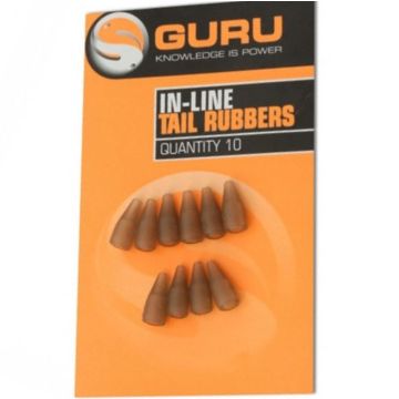 Conectori Conici Guru Spare Inline Tube Tail Rubber 10buc/plic