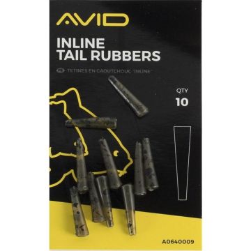 Conuri Antitangle Avid Inline Tail Rubbers, 10buc/plic