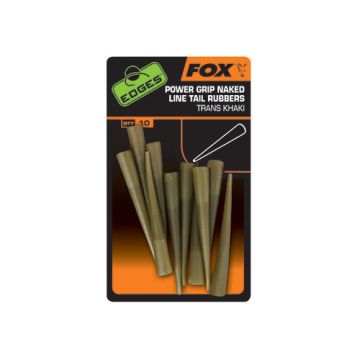 Conuri Antitangle FOX Power Grip Naked Line Tail Rubbers (Nr.7), 10buc/plic