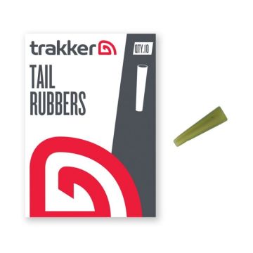 Conuri Trakker Tail Rubbers, Green, 10buc/plic