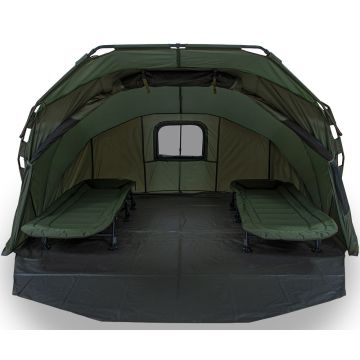 Cort NGT Fortress Hooded XL, 2 Persoane, 340x300x160cm