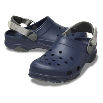Papuci Crocs Classic All-Terrain Clog, Navy/Dusty Olive