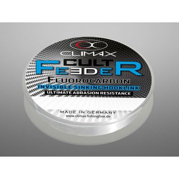 Fir Fluorocarbon Climax Cult Feeder Invisible Hooklink, 25m