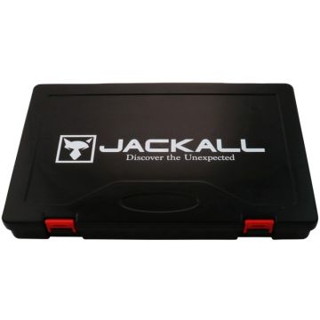Cutie pentru Naluci Jackall 2800D Tackle M, Culoare Black, 27.5x18.5x3.9cm