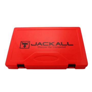 Cutie pentru Naluci Jackall 2800D Tackle M, Red, 27.5x18.5x3.9cm