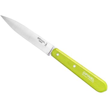 Cutit de Bucatarie Opinel Nr.112 Paring Knife, Apple Green Colour Handle
