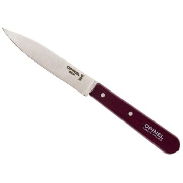 Cutit de Bucatarie Opinel Nr.112 Paring Knife, Plum Colour Handle