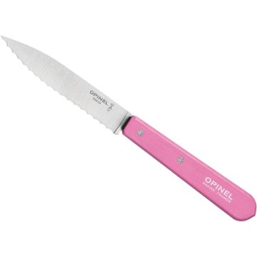 Cutit de Bucatarie Opinel Nr.113 Paring Knife, Fuchsia Colour Handle