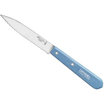 Cutit de Bucatarie Opinel Nr.113 Paring Knife, Skyblue Colour Handle