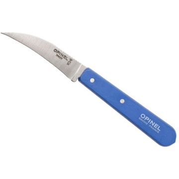 Cutit de Bucatarie Opinel Nr.114 Vegetable Knife, Skyblue Colour Handle