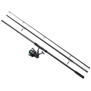 Combo DAM Lanseta Full-Tech Carp 3S, 3.66m, 12ft, 3buc + Mulineta 6000