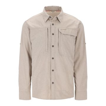 Camasa Simms Guide BugStopper Shirt, Dolomite Heather