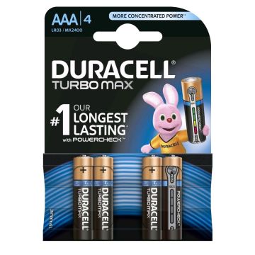 Baterie Duracell Turbo Max Alcalina LR3 (AAA)