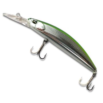 Vobler DUO Deep Feat 87DRF, Green Back Silver, 8.7cm, 12g