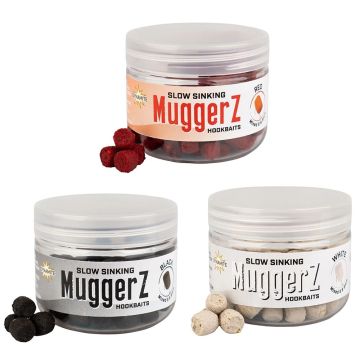 Boilies de Carlig Dynamite Baits MuggerZ Slow Sinking Fishmeal Hookbaits, 6&8mm