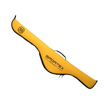 Husa Semirigida Sportex EVA Rod Bag, Yellow, 2 compartimente, 115cm