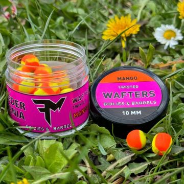 Wafter FEEDERMANIA Twisted Boilies&Barrels, 10mm