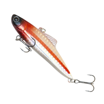 Vobler Fast Strike Hunter Big River Vib, Silver Red 006, 8.50cm, 21.80g
