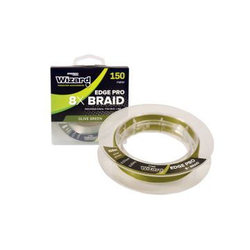 Fir Textil Wizard Edge Pro 8X Braid, Olive, 150m