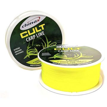 Fir Climax Cult Carp Line Z-Sport Mono, Fluo Yellow, 1000m