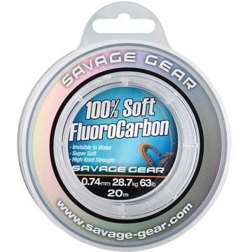 Fir Fluorocarbon Savage Gear Soft, 15m
