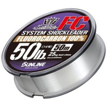 Fir Fluorocarbon Sunline SM Shock Leader FC, 50m
