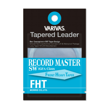 Fir Inaintas Musca Varivas Fly Tapered Leader Record Master SW FHT IGFA, 3.6m