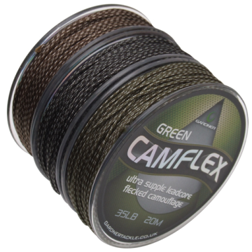 Fir Leadcore Gardner CamFlex 20m Green
