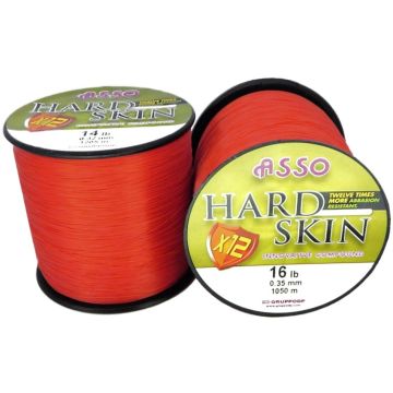 Fir Monofilament Asso Hard Skin Solid Red, 1050-2400m