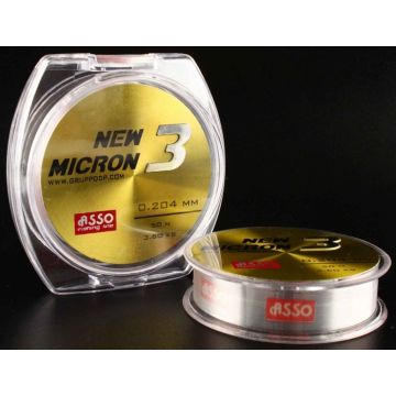Fir Monofilament Asso New Micron 3 Clear, 100m