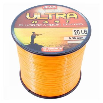 Fir Monofilament Asso Ultra Cast Orange, 1000m