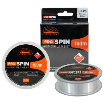 Fir Monofilament Bokor Pro Spin, Transparent, 150m