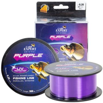 Fir Monofilament Carp Expert UV, Purple, 300m