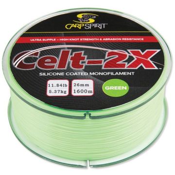 Fir Monofilament Carp Spirit CELT-2X, Verde Fluo, 1000m - 1600m