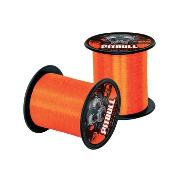 Fir Monofilament Carp Zoom Pitbull High UV, Orange, 1000m