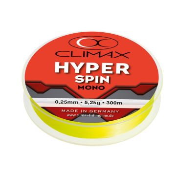 Fir Monofilament Climax Hyper Spin, Fluo Yellow, 135m