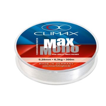 Fir Monofilament Climax Max Mono, Clear, 135m